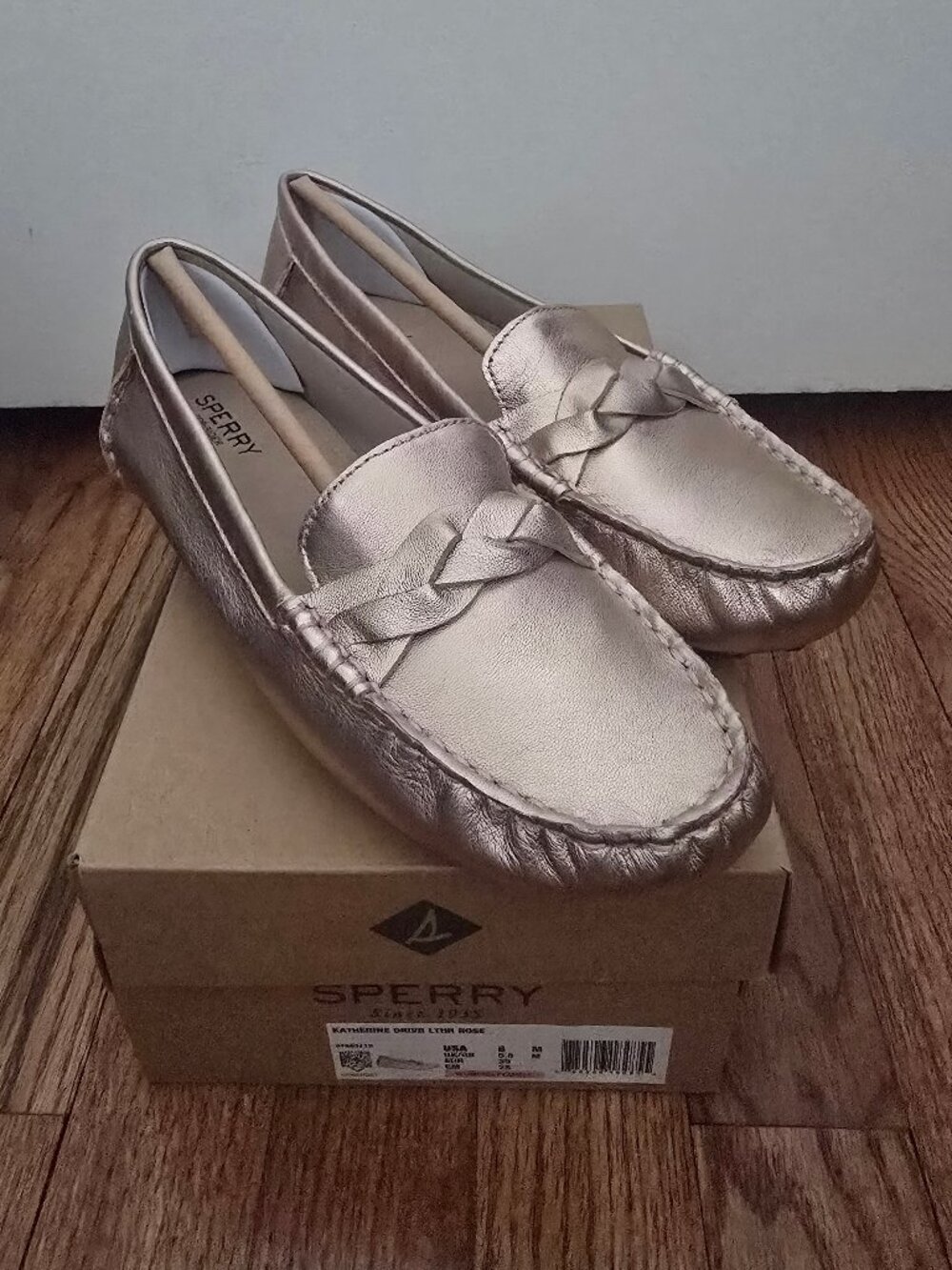 Sperry Katherine Driver Rose Gold Women 8